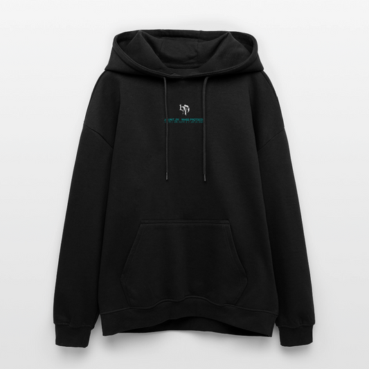 Anabolic Phantom Oversized Hoodie– Mass Protocol - black