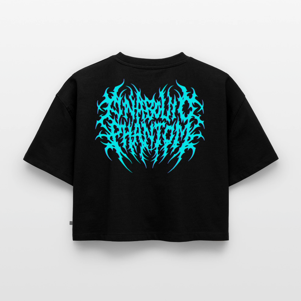 Oversized Phantom T-Shirt – Bio-Injected Mass Protocol Aesthetic - black