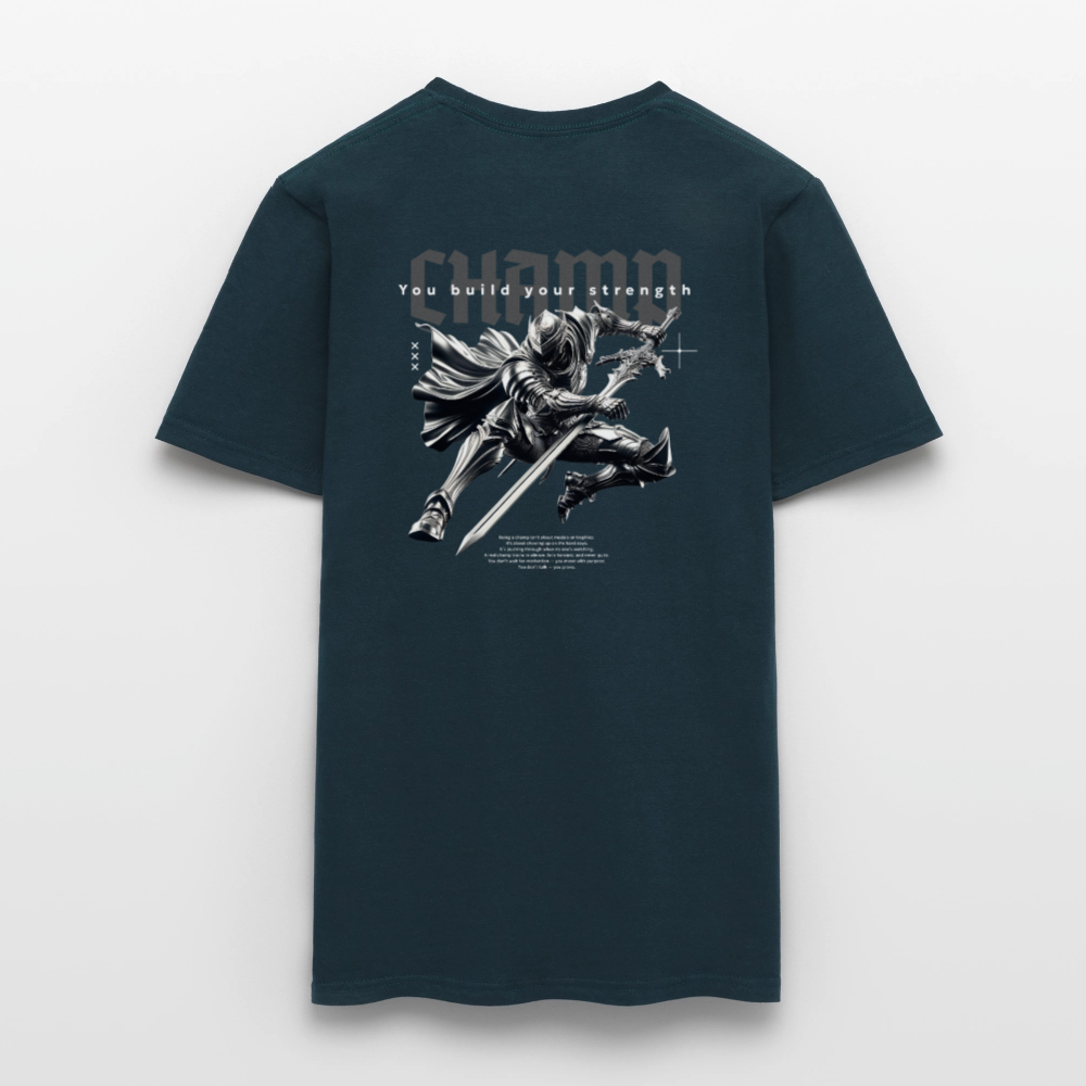 Armor is earned T-Shirt - navy