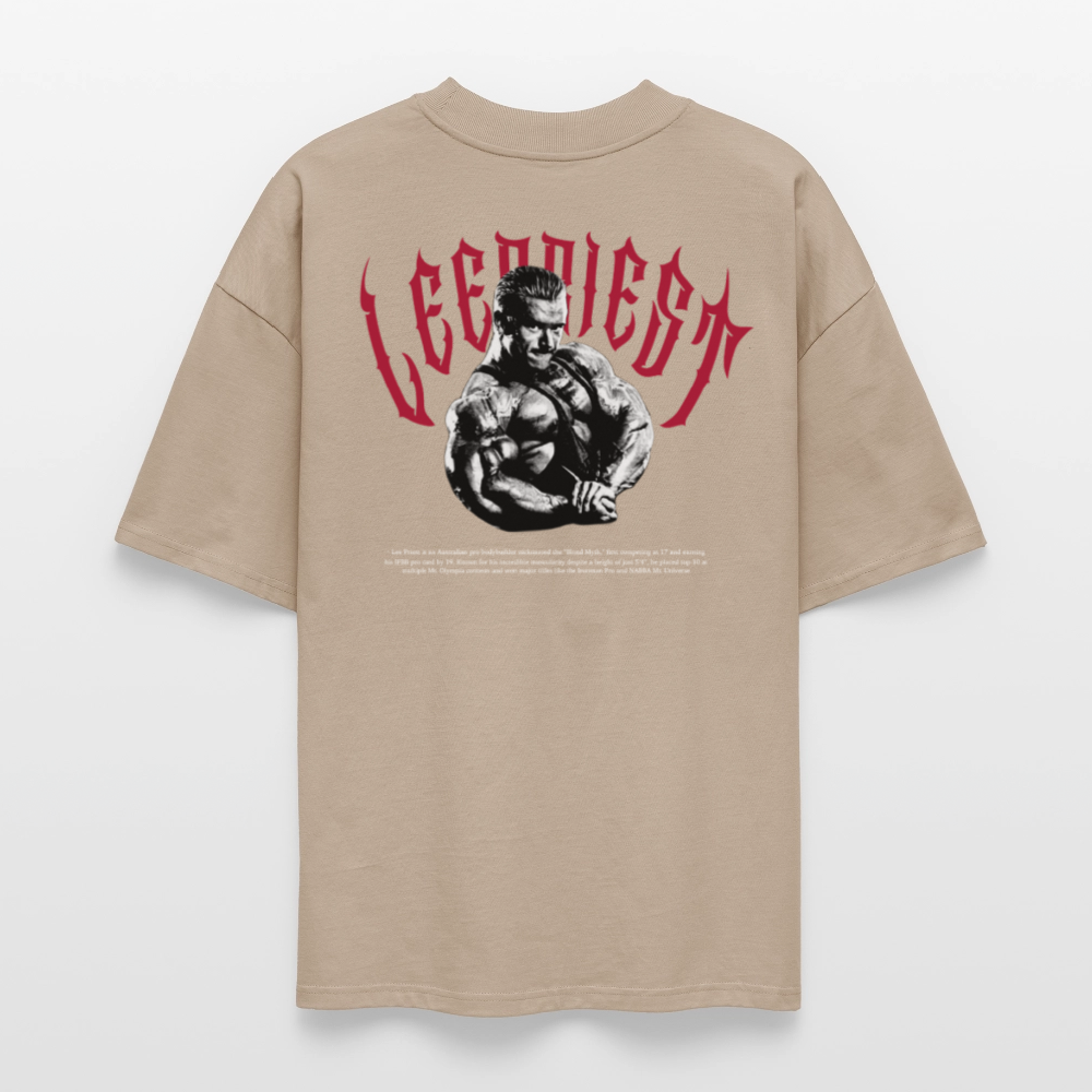 L.P Oversized T-shirt - stone