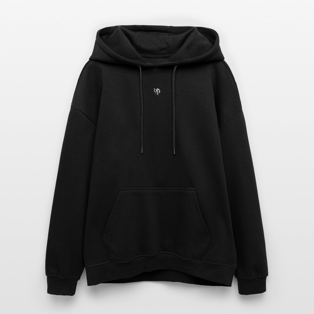 Oversized Unisex Hoodie Champ - black