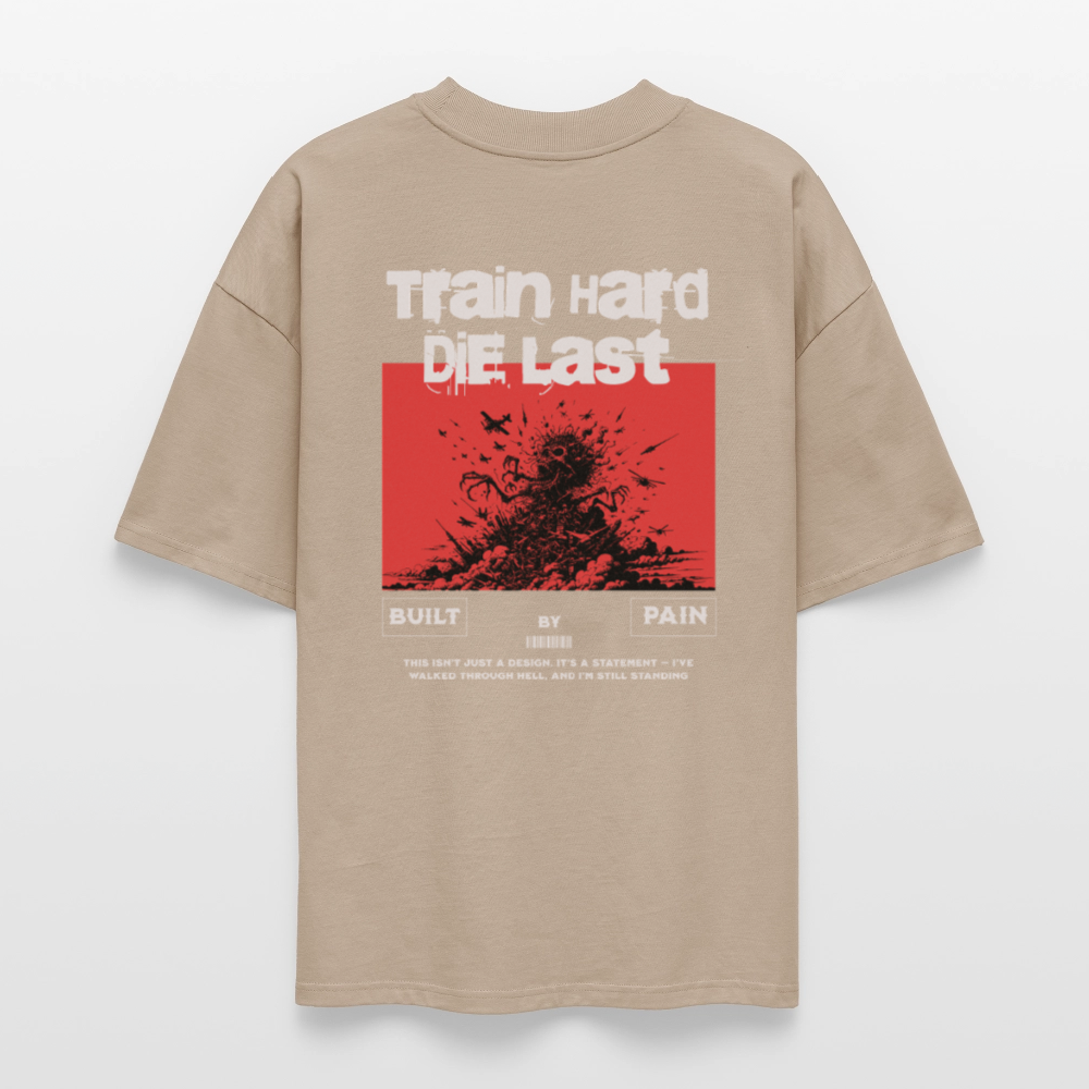 Die Last Oversized T-Shirt - stone