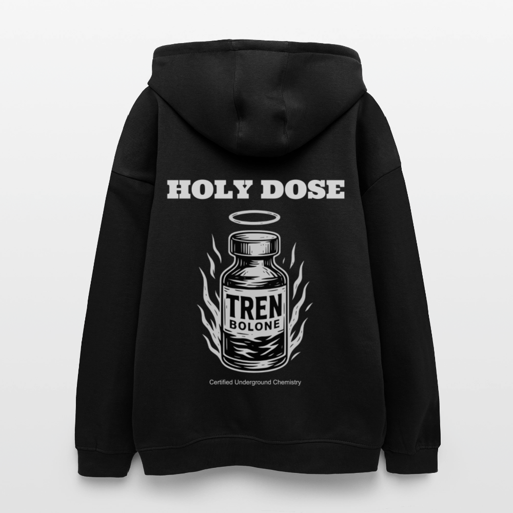 Phantom Oversized Hoodie – Holy Tren Dose - black