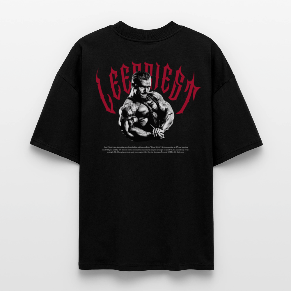 L.P Oversized T-shirt - black