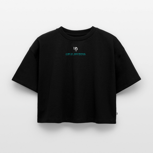 Oversized Phantom T-Shirt – Bio-Injected Mass Protocol Aesthetic - black