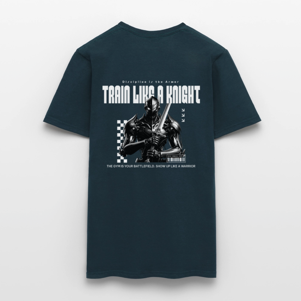 Discipline is the Armor T-Shirt - navy
