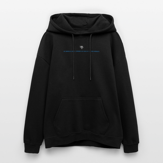 Oversized Unisex Hoodie Frieren - black