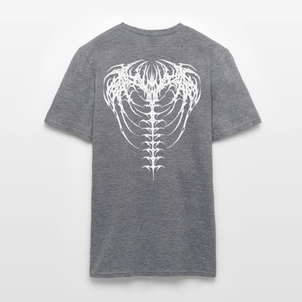 Spine Sigil Oversized T-shirt - graphite heather
