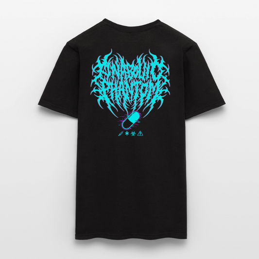 Phantom Gym T-Shirt – Bio-Injected Strength Protocol - black