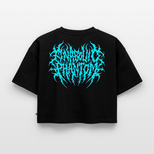 Oversized Phantom T-Shirt – Bio-Injected Mass Protocol Aesthetic - black