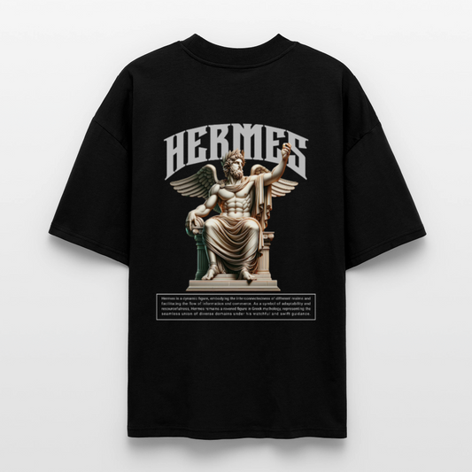 Hermes Oversized  T-shirt - black