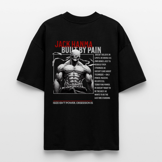 Jack Hanma Oversised T-Shirt - black