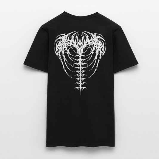 Spine Sigil Oversized  T-shirt - black