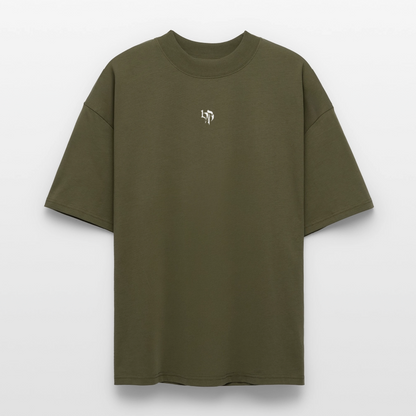 Oversized  T-shirt 'Phantom' - khaki