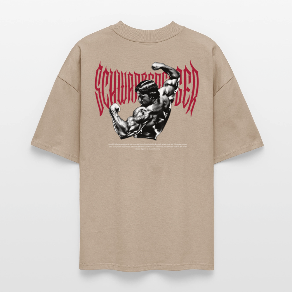 A.S Oversized  T-shirt - stone