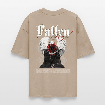 Fallen Oversized  T-shirt - stone