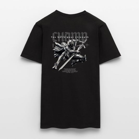 Armor is earned T-Shirt - black