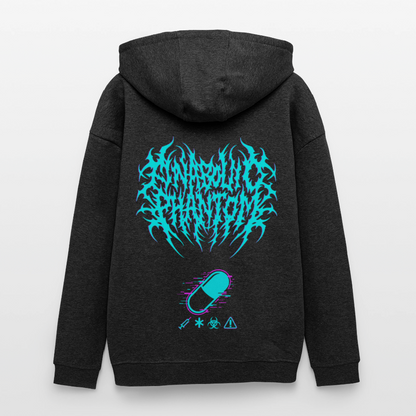 Anabolic Phantom Oversized Hoodie– Mass Protocol - charcoal grey