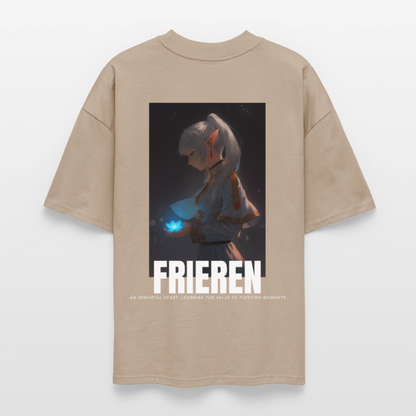 Frieren Oversized  T-shirt - stone