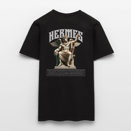 Oversized Unisex Shirt Hermes - black