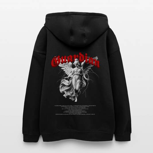 Oversized Unisex Hoodie Guardian - black
