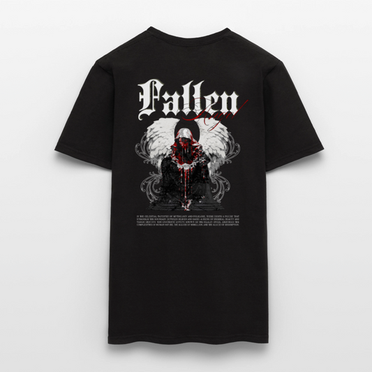 Oversized Unisex Shirt Fallen - black