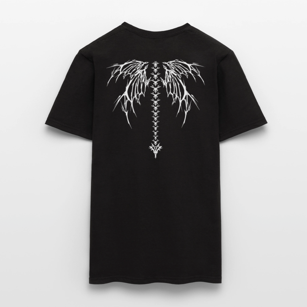 Spine Sigil Oversized  T-shirt - black