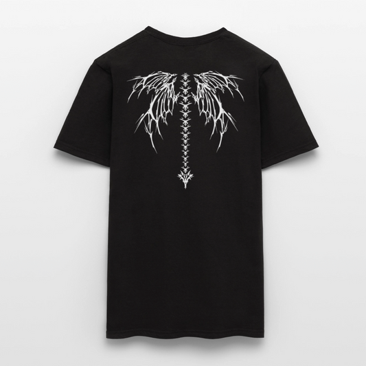 Spine Sigil Oversized  T-shirt - black