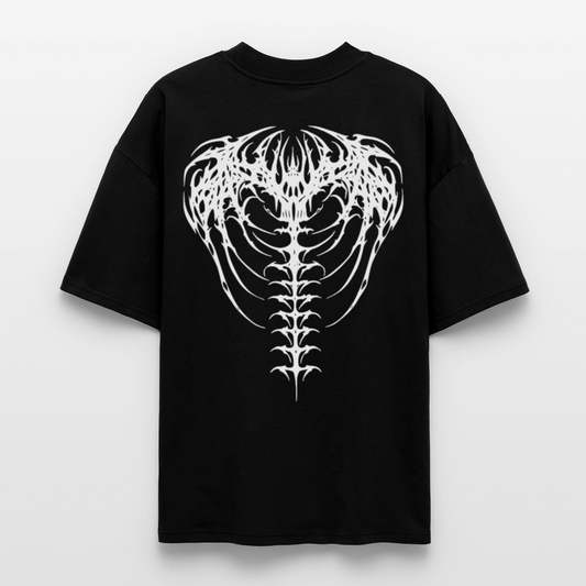 Spine Sigil Oversized  T-shirt - black