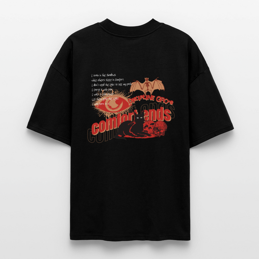 Comfort Ends Oversized T-Shirt - black