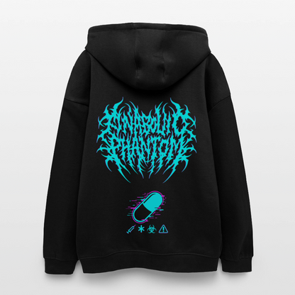 Anabolic Phantom Oversized Hoodie– Mass Protocol - black