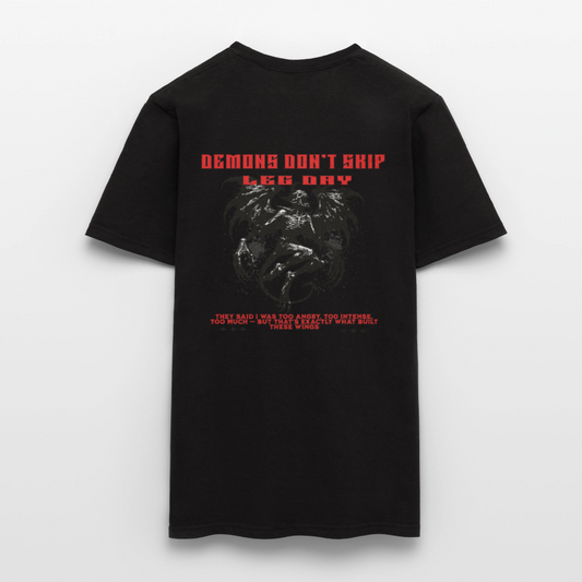 Don't Skip Leg Day T-Shirt - black